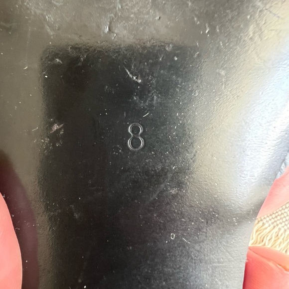 Articles of Society Ancona dusty blue slide sandals, size 8, stretch, casual - Picture 6 of 6